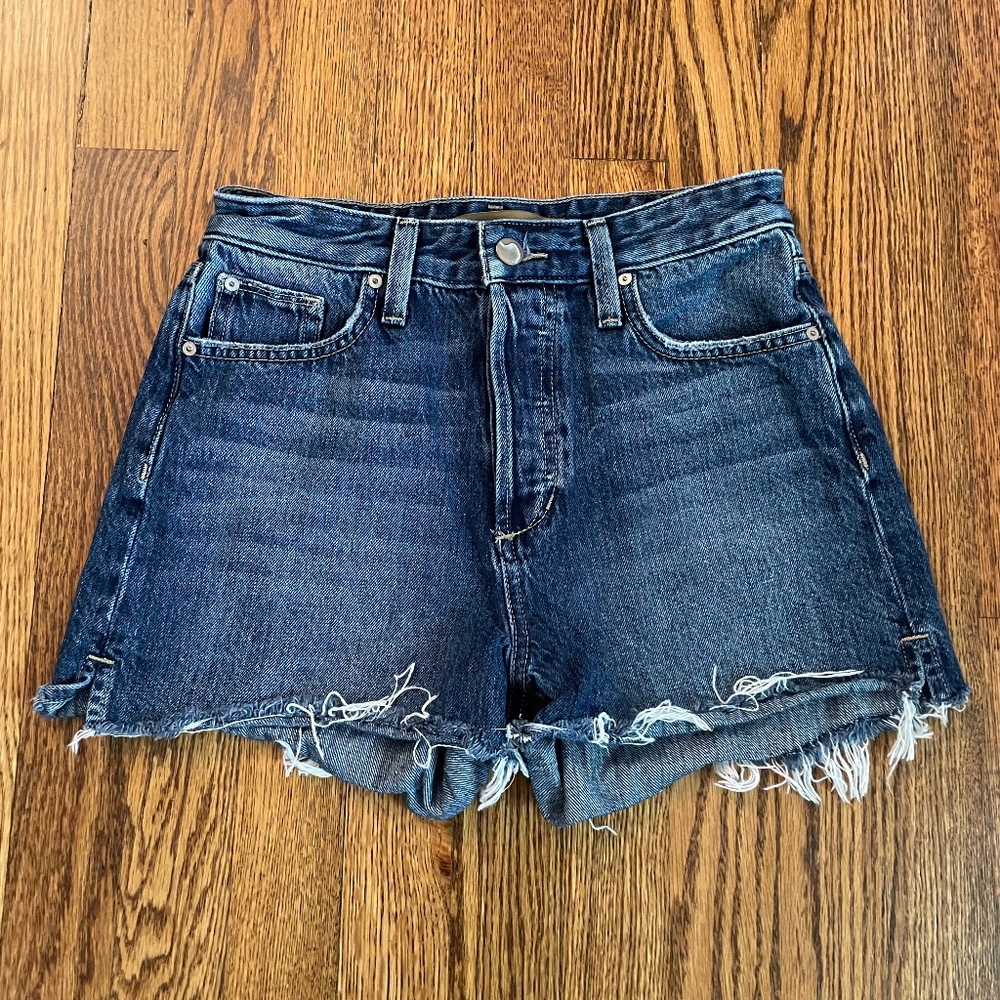 Joe's Jeans The Smith High Rise Cutoff Denim Shorts Size 25